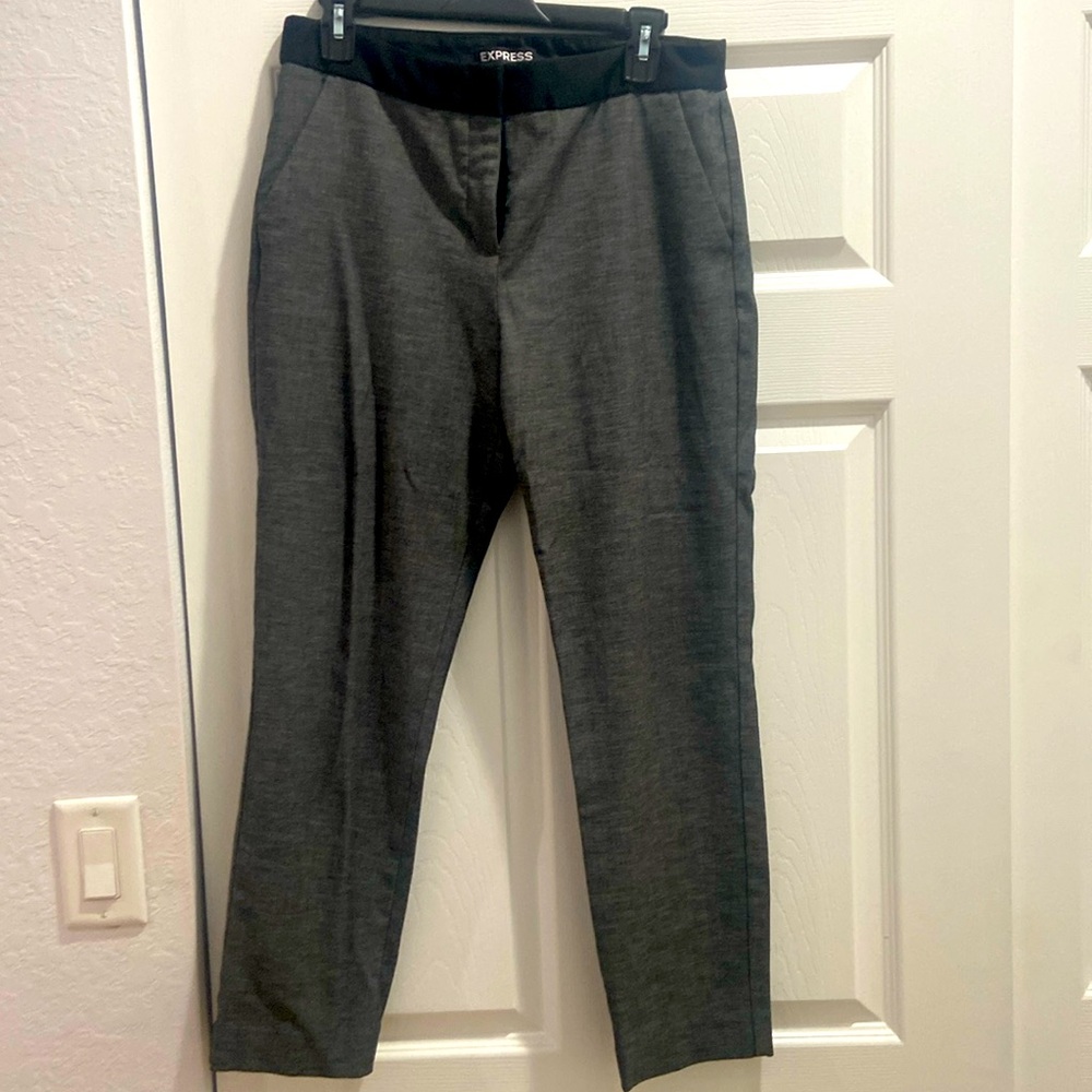 Express Columnist Ankle Mid rise pants